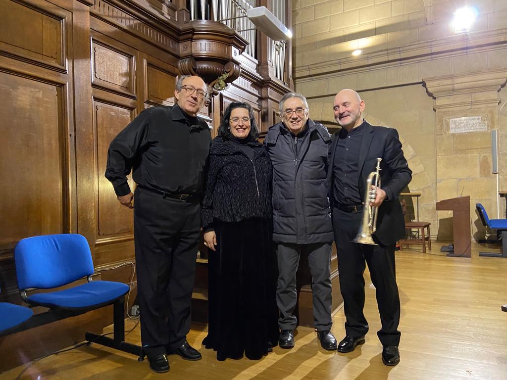 Telemann trío con Hilario Extremiana
