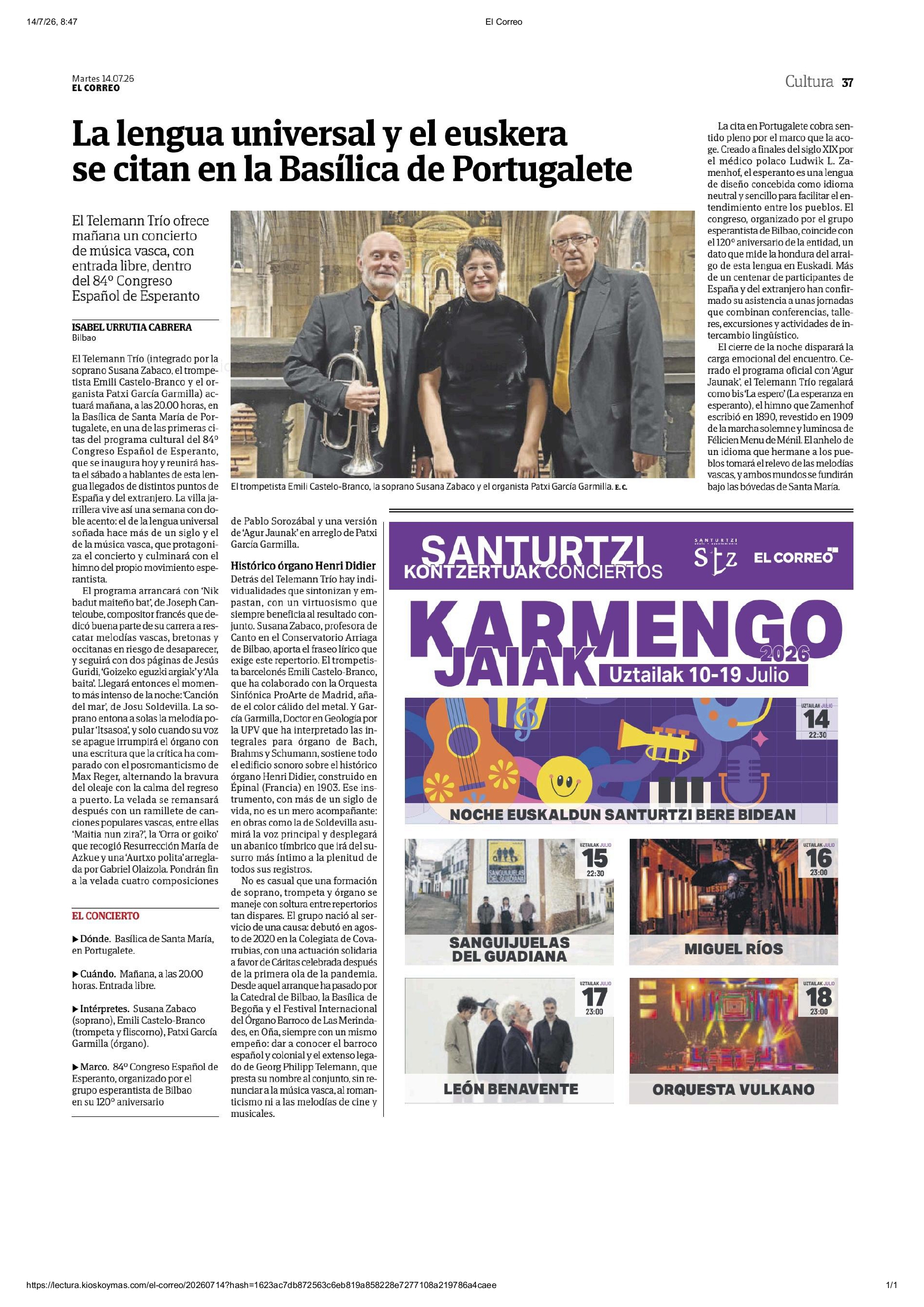 Artículo Congreso Esperanto en El Correo_page-0001
